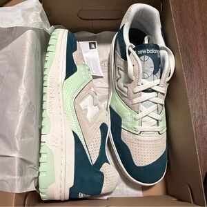 New Balance NB 550 BB550FLV Saturated Suede Pack Melon Water Sz 10.5 . W 12
